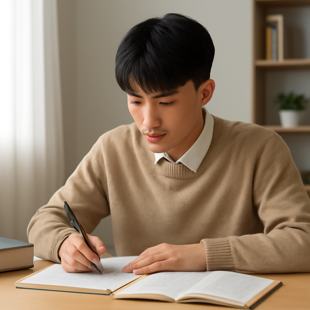 고등학생학습 대표 이미지